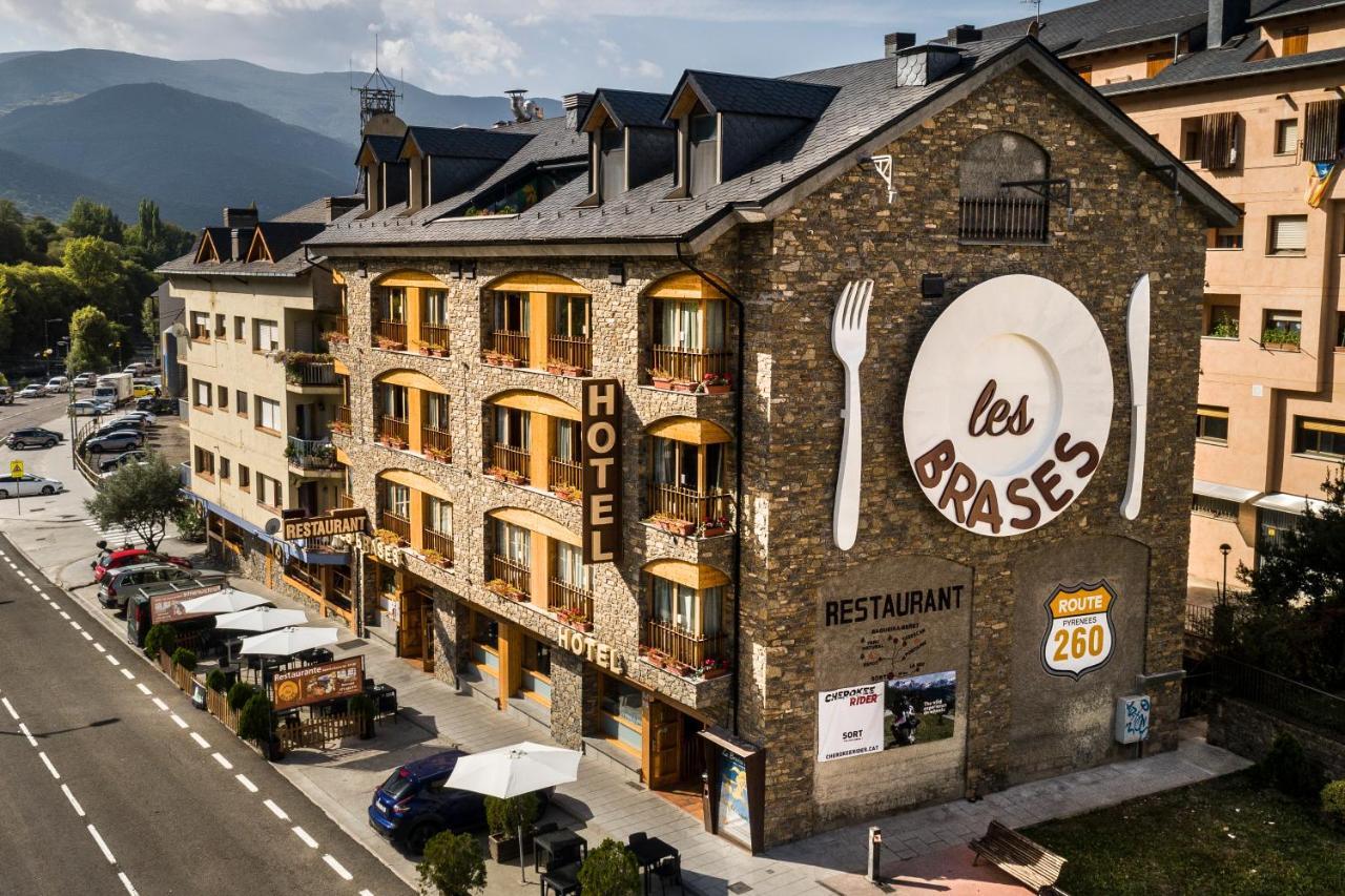 Hotel Restaurant Les Brases Sort Zewnętrze zdjęcie
